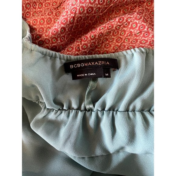 Vintage BCBG Max Azaria Halter BoHo Sundress Size Medium - Picture 6 of 8